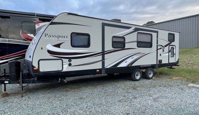 Long Term Stay RV that is Dog Friendly in ex-prison!