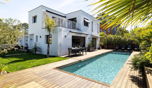 LONGBEACH - House, pool Chiberta Anglet-BARNES