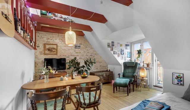 Look forward to a city trip in this beautiful vacation apartment in wonderful Aarhus.