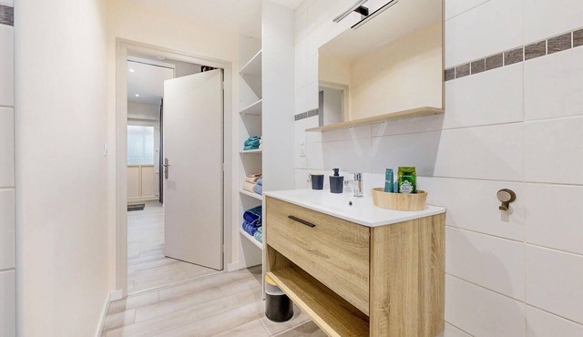 Look forward to fantastic nature experiences in this cozy vacation home.