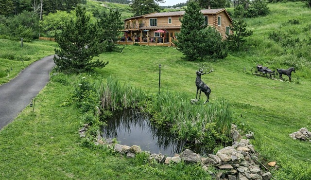 Lookout Mountain, Log cabin Golden, Wedding venue, Red Rock concerts, skiing