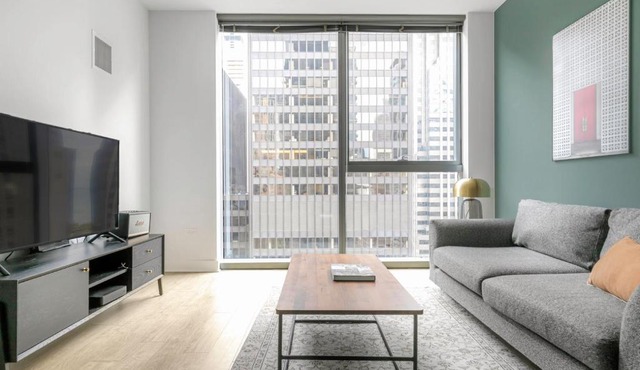 Loop 1BR w Gym Pool WD nr Millennium Park CHI-230