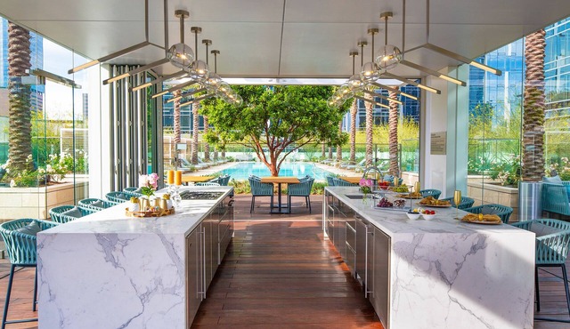 Los Angeles Down Town Lux Condo with Wrap Around Balcony and Spectacular Views