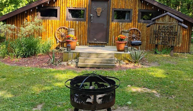Lost Nations Cowboy Town Mining Company Cabin