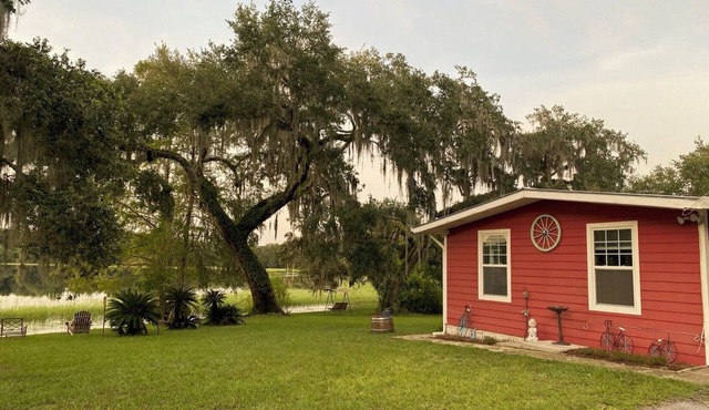 'Lotus Point' Lake House Getaway on Four Rustic Acres