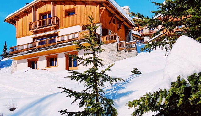 Loue Chalet au Pied des Pistes, Retour Skis aux Pieds, Plein Sud, Magnifique vue