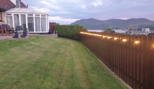 Loughview House, overlooking Carlingford lough,