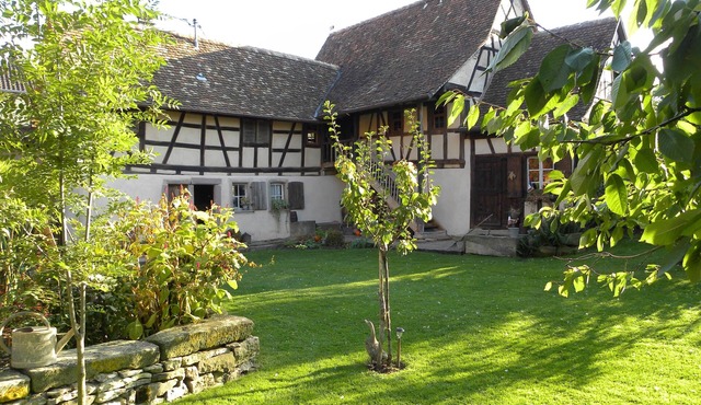 LOUISE STUB IN ALSACIAN FARMHOUSE WITH GARDEN NEAR STRASBOURG