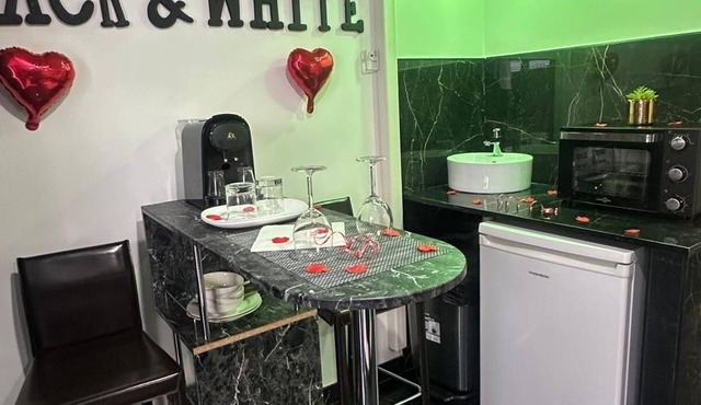 Love, Love, 23, Spa Blak and White