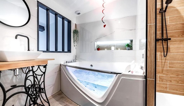 Love Room Loft Spa logement entier balneo exterieur