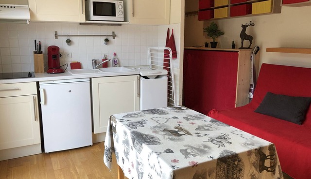 Lovely studio at the foot of the Cambre d'Aze slopes