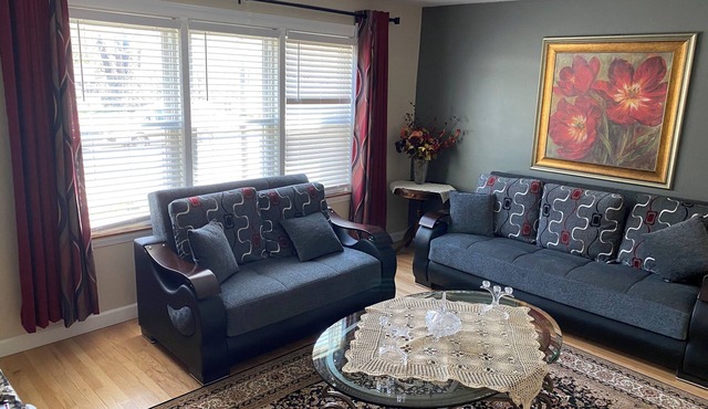 Lovely 2-bedroom apartment with AC in enjoyable Skokie
