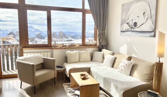 Lovely 3 room with exceptional view in the heart of Avoriaz (ski-in/ski out!)