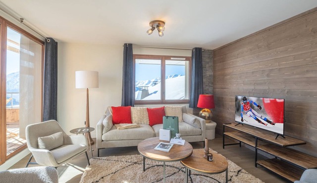 Lovely 6-person apartment, close to slopes, WiFi, pets allowed