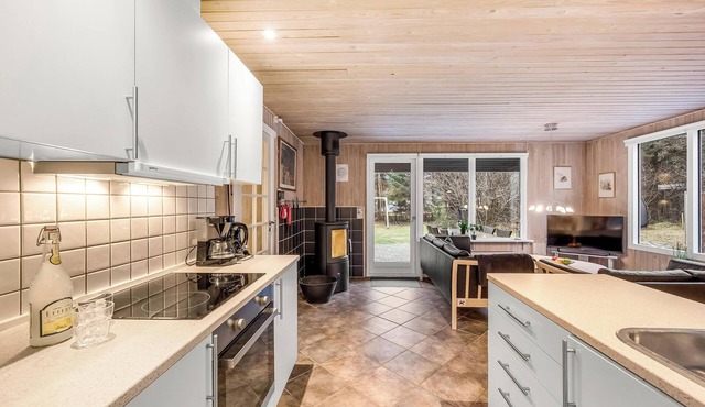 Lovely 6-person cottage with outdoor sauna - 1007