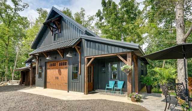 Lovely Albion Cabin w/ Yard & Fire Pit!