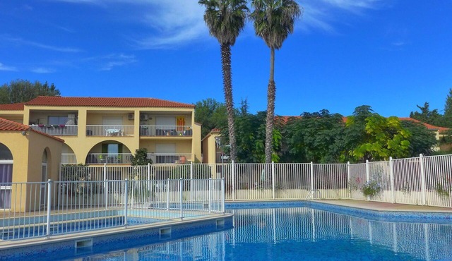 Lovely apartment for 4 people with pool, A/C, WIFI, TV, terrace and pets allowed