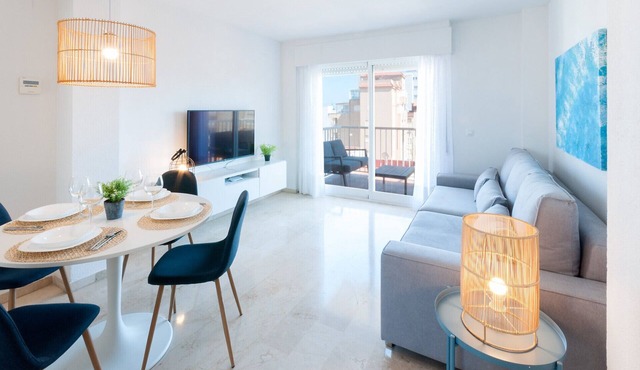 Lovely apartment, very close to the beach. Wi-Fi A/C With terrace - only families
