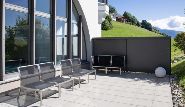 Lovely apartment for 2 guests with WIFI, pool, TV, balcony, pets allowed and panoramic view