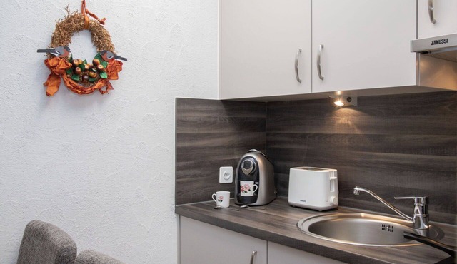 Lovely apartment for 3 guests with pool, WIFI, TV, balcony and panoramic view