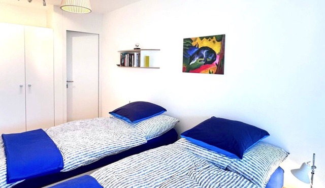 Lovely apartment for 4 people with WIFI, TV and balcony