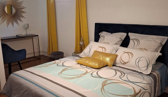 Lovely, cosy T1 apartment, quiet location near town center Garden, parking