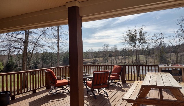 Lovely country setting on 40+ acres of private land.