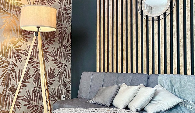 Lovely & cozy duplex heart of Nice with bathtub!