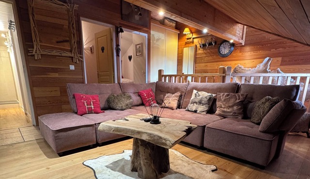 Lovely duplex flat facing the slopes in Serre Chevalier for 8 to 10 people