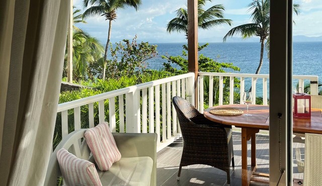 Lovely flat with private beach