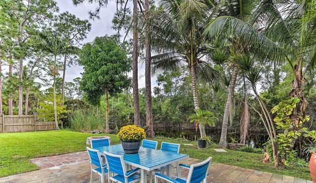 Lovely Hobe Sound Vacation Rental on Canal!