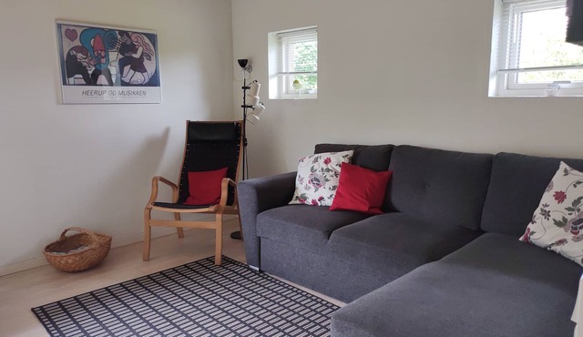 Lovely holiday apartment with a view of the fjord.