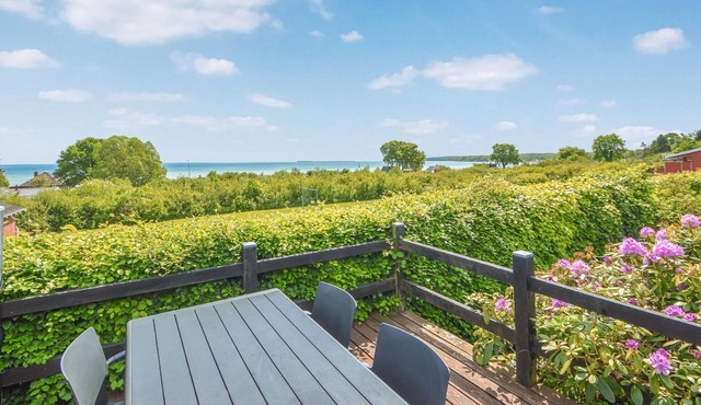 Lovely home in Bjert with house sea view