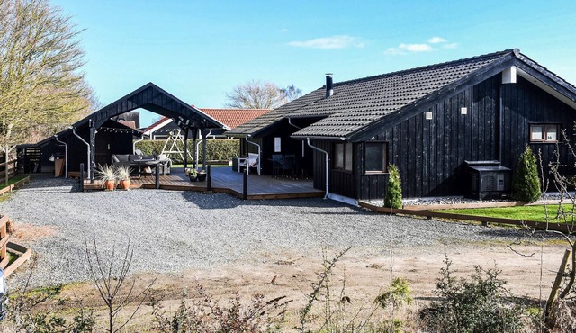 Lovely home in Bjert with sauna