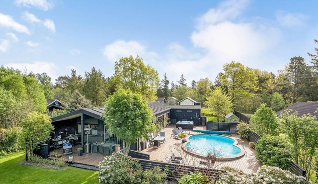 Lovely home in Hals with sauna