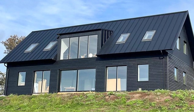 Lovely home in Hasle with sauna