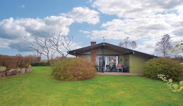 Lovely home in Hesselager with kitchen