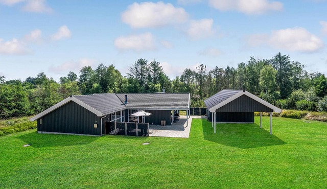 Lovely home in Jerup with sauna