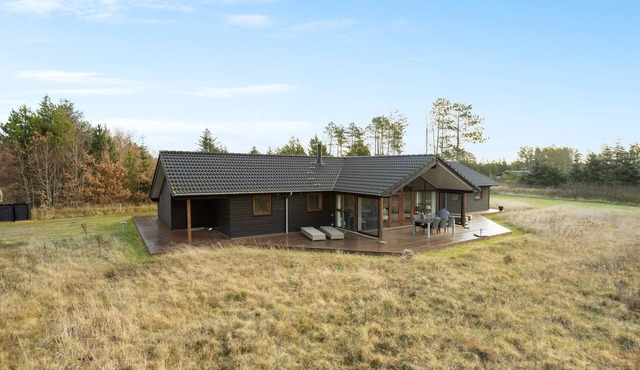 Lovely home in Jerup with sauna