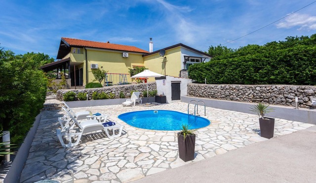Lovely home in Krasica with outdoor swimming pool