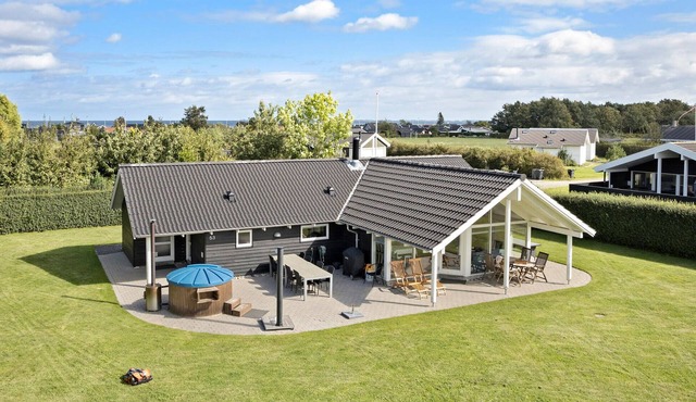 Lovely home in Otterup with sauna