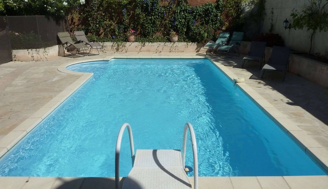 Lovely house, garden with pool in tranquil village near coast and countryside
