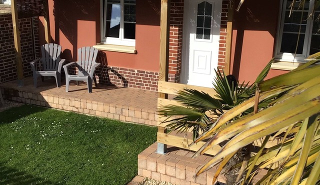 lovely house with garden near dieppe town center