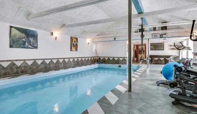 Lovely house with pool near charming Aarhus