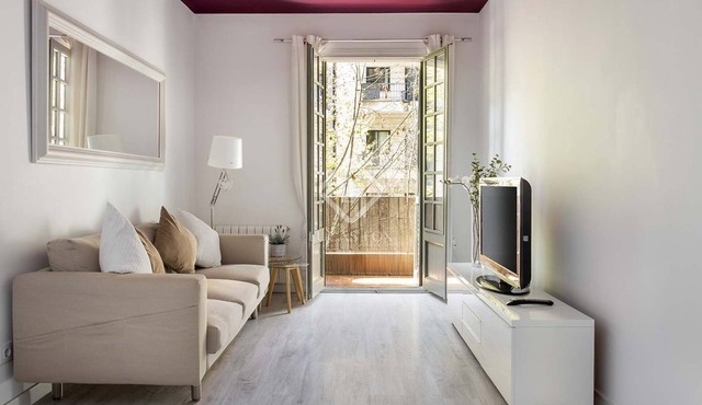Lovely modern 2 bed/2 bath apartment near the Sagrada Familia