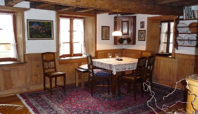 Lovely renovated farm house in a forested, rural region