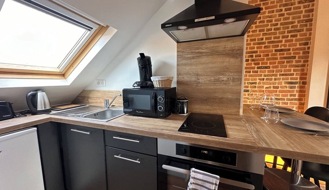 Lovely studio at the foot of Parc St-Pierre