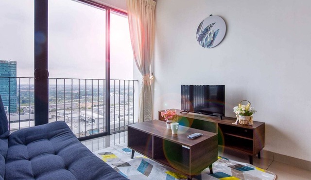 Lovely Studio Trefoil Near Setia City Mall & SCCC