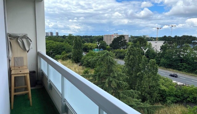 Lovely studio with balcony
