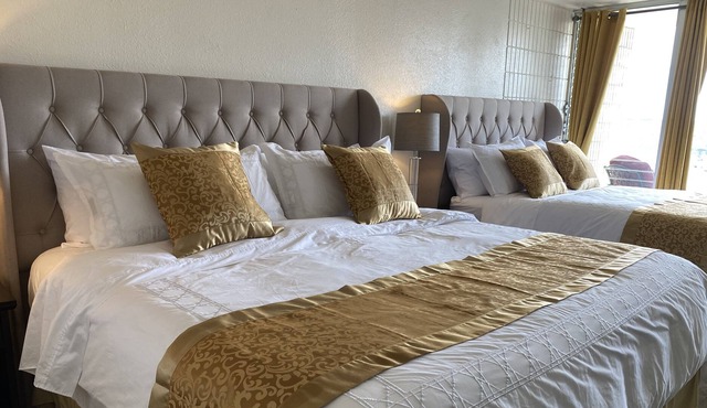 Lovely Studio with Million Dollar View of Waikiki and close to everything!